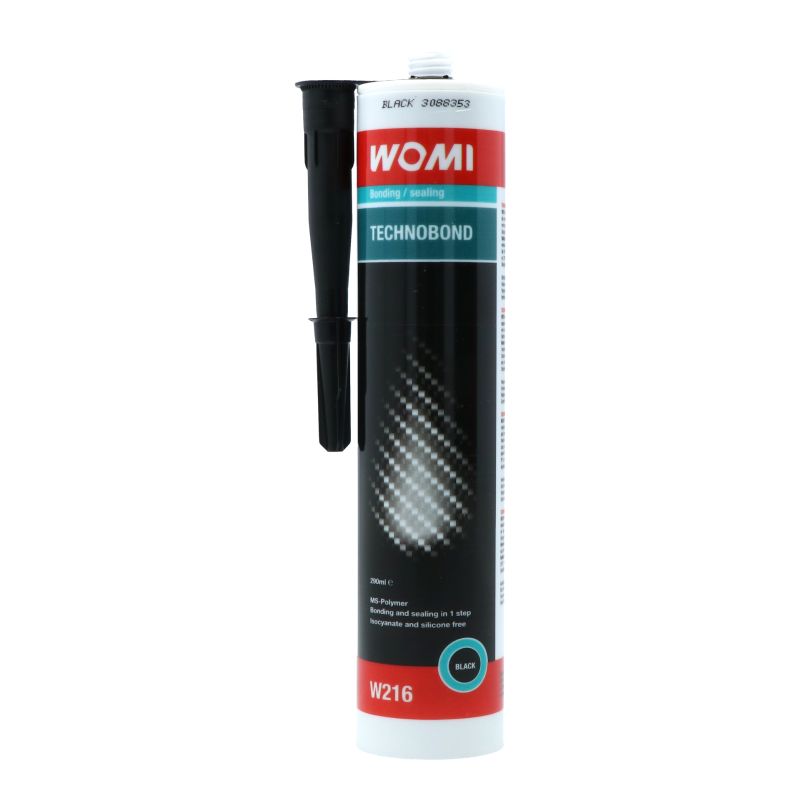 Womi Womi W216 Technobond Zwart 290ml  5570216