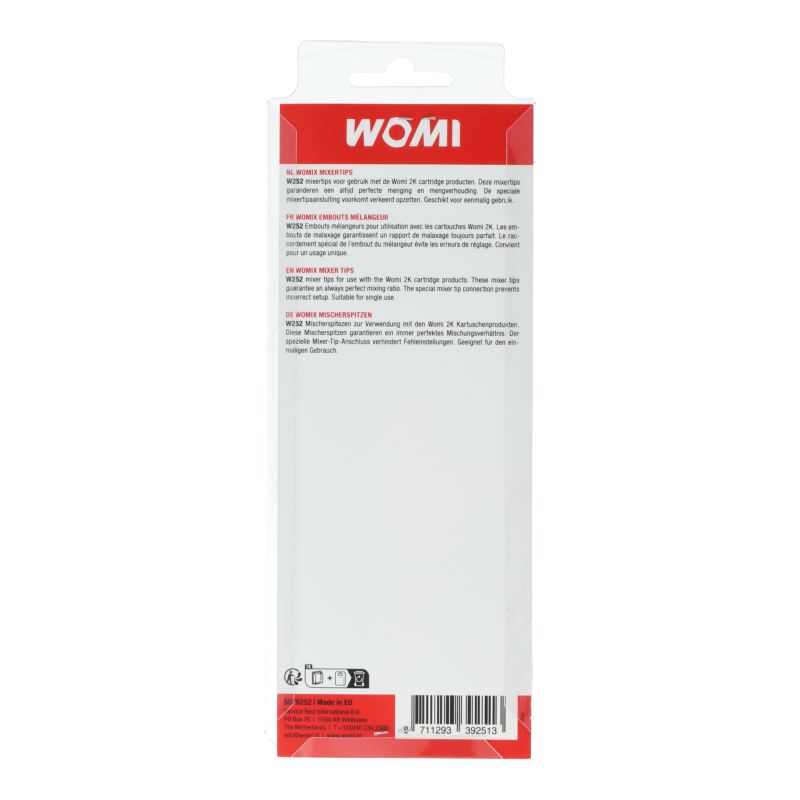 Womi Womix W252 Mixertips Nieuw Model 12 stuks 5570252