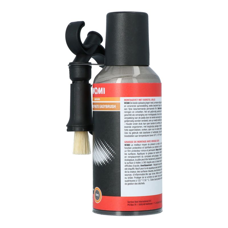 Womi Womi W308 Montagevet met Borstel Grijs 100ml 5570308