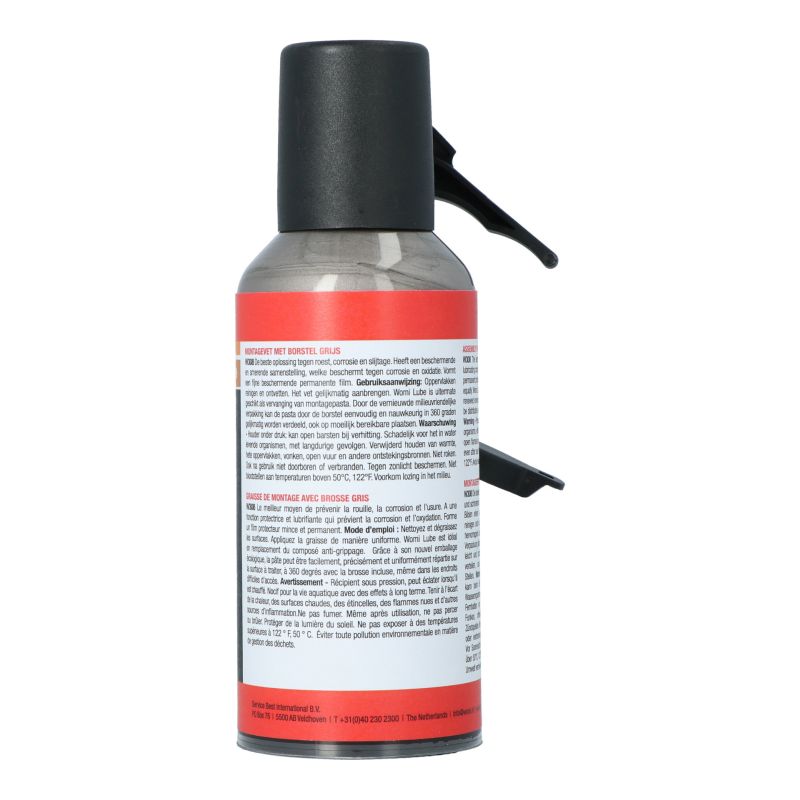 Womi Womi W308 Montagevet met Borstel Grijs 100ml 5570308
