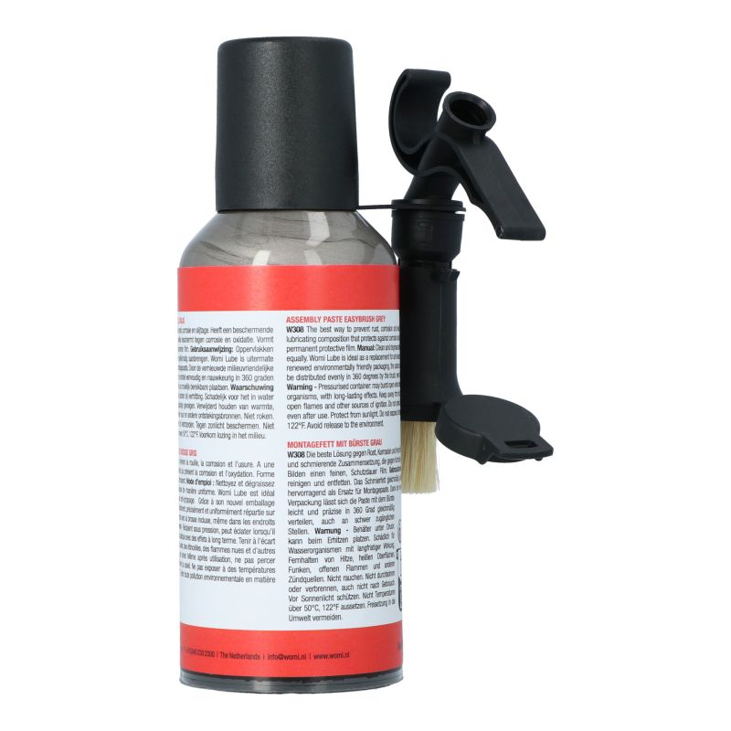 Womi Womi W308 Montagevet met Borstel Grijs 100ml 5570308