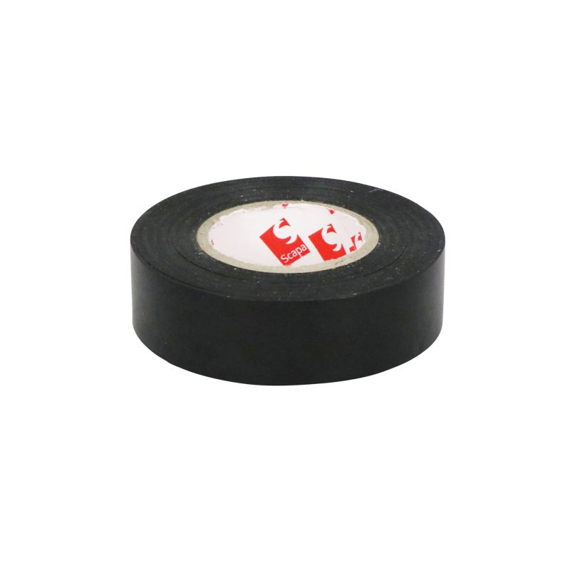 Womi Womi W407 PVC Isolatie Tape 19mmx20m Zwart 8 Stuks 5570407