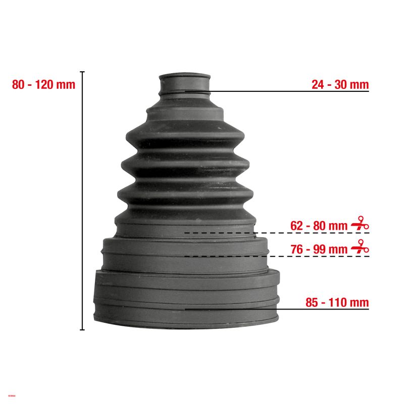 Womi Womi W503 Universele Aandrijfashoes Kit OEM 5570503