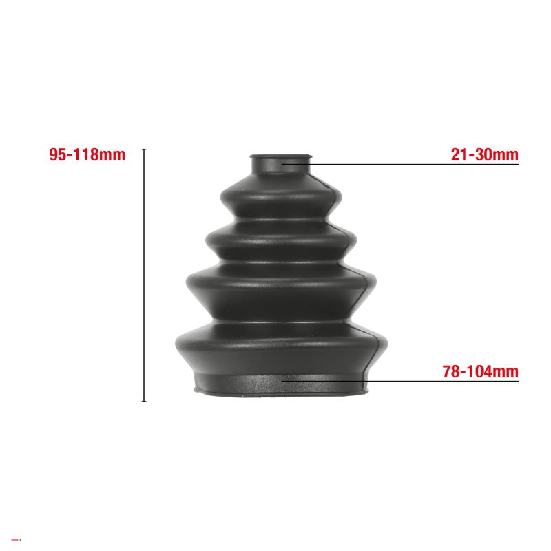 Womi Womi W514 Semi-originele Aandrijfashoes 112mm 5570514