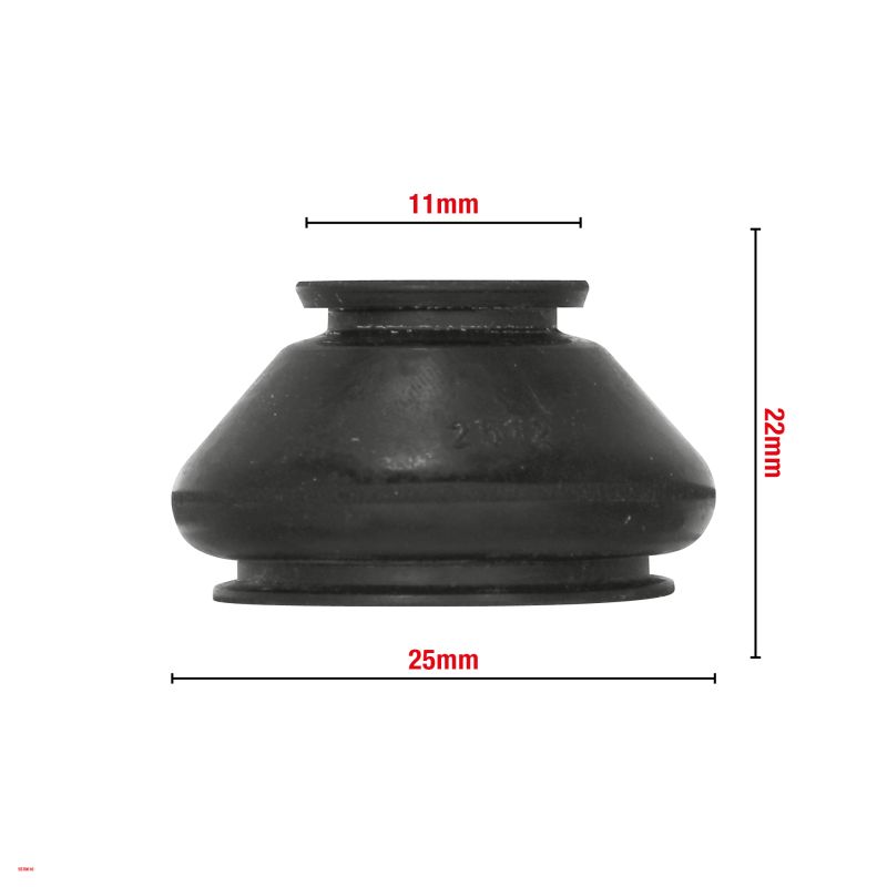 Womi Womi W610 Fuseekogelhoes 11x25x22mm PU Montageringen 5570610