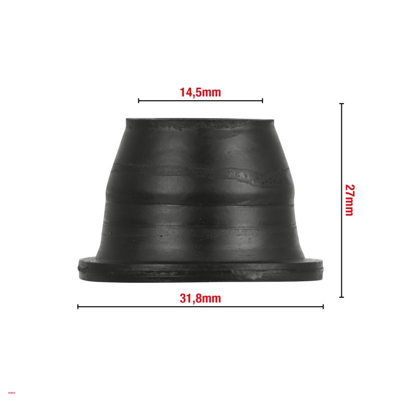 Womi Womi W616 Fuseekogelhoes 14,5x31,8x27mm Vaste Nylonring 5570616
