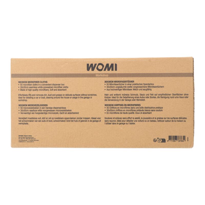 Womi Womi W660 Microvezeldoek Dispenser 50 stuks  5570660
