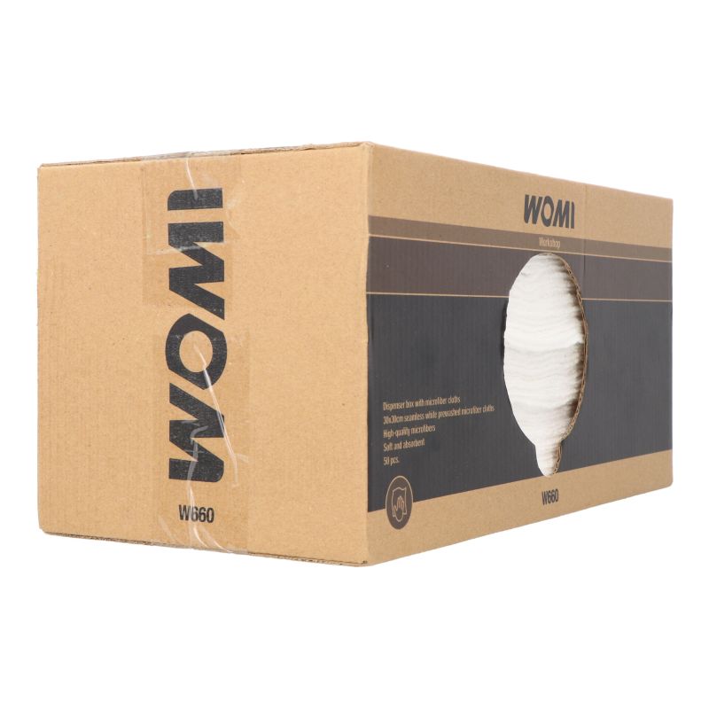 Womi Womi W660 Microvezeldoek Dispenser 50 stuks  5570660