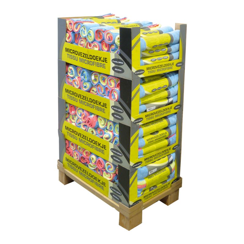 Unbranded Display microvezeldoekjes 144x 6 stuks 9200138