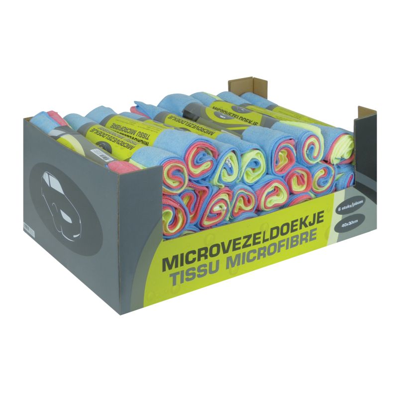 Unbranded Display microvezeldoekjes 144x 6 stuks 9200138