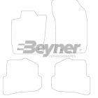 Pasklare stoffen matten Beyner MSV-1472155