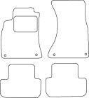 Pasklare stoffen matten Beyner MSV-1472195