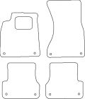 Pasklare stoffen matten Beyner MSV-1472197
