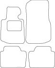 Pasklare stoffen matten Beyner MSV-1472265