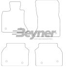 Pasklare stoffen matten Beyner MSV-1472285