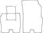 Pasklare stoffen matten Beyner MSV-1472287