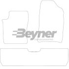 Pasklare stoffen matten Beyner MSV-1472568