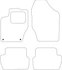Pasklare stoffen matten Beyner MSV-1472592