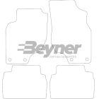 Pasklare stoffen matten Beyner MSV-1473296