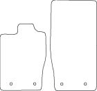 Pasklare stoffen matten Beyner MSV-1473538