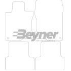 Pasklare stoffen matten Beyner MSV-1473546