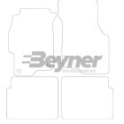Pasklare stoffen matten Beyner MSV-1473558