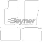 Pasklare stoffen matten Beyner MSV-1473619