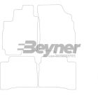 Pasklare stoffen matten Beyner MSV-1473728