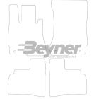 Pasklare stoffen matten Beyner MSV-1474220