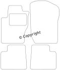 Pasklare stoffen matten Beyner MSV-1474233