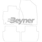 Pasklare stoffen matten Beyner MSV-1474432