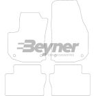 Pasklare stoffen matten Beyner MSV-1474838