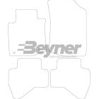 Pasklare stoffen matten Beyner MSV-1474986