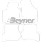 Pasklare stoffen matten Beyner MSV-1475602