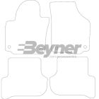 Pasklare stoffen matten Beyner MSV-1475668