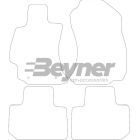 Pasklare stoffen matten Beyner MSV-1475804