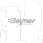Pasklare stoffen matten Beyner MSV-1476006
