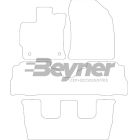Pasklare stoffen matten Beyner MSV-1476034