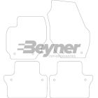 Pasklare stoffen matten Beyner MSV-1476088