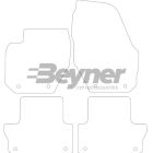 Pasklare stoffen matten Beyner MSV-1476100