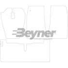 Pasklare stoffen matten Beyner MSV-1476108