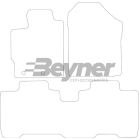 Pasklare stoffen matten Beyner MSV-1476110