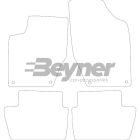 Pasklare stoffen matten Beyner MSV-1476457
