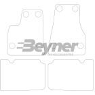 Pasklare stoffen matten Beyner MSV-1476822