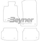 Pasklare stoffen matten Beyner MSV-1478124