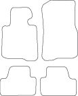 Pasklare stoffen matten Beyner MSV-1478126
