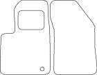 Pasklare stoffen matten Beyner MSV-1478330