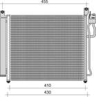 Airco condensor Magneti Marelli 350203252000