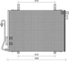 Airco condensor Magneti Marelli 350203399000