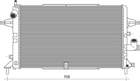 Radiateur Magneti Marelli 350213975000